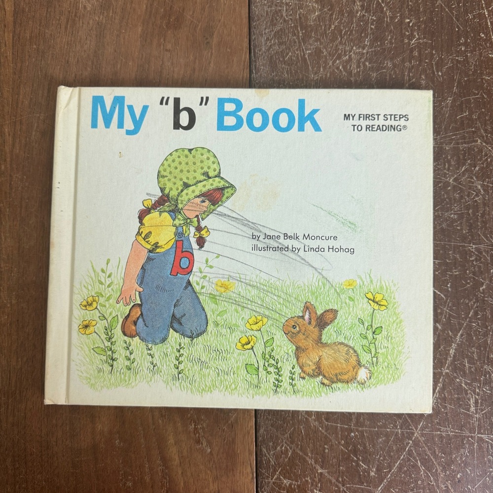 My b Book Jane Belk Moncure‎ First Steps to Reading Childrens Book